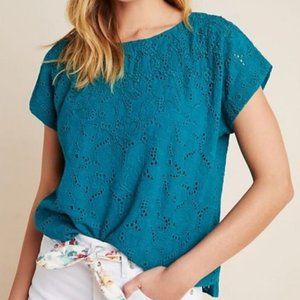 *NWT* Maeve eyelet top